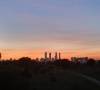 4 torres atardecer